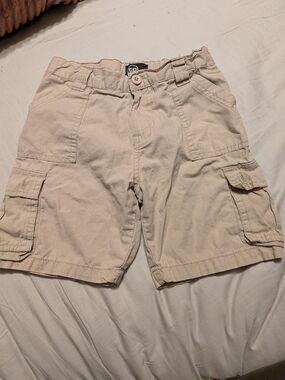Children's Beige Cargo Shorts